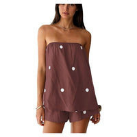Cocoa White Dot 8-Pack