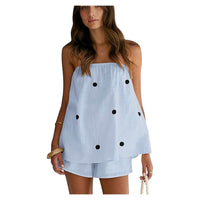 Sky Blue Black Dot 8-Pack