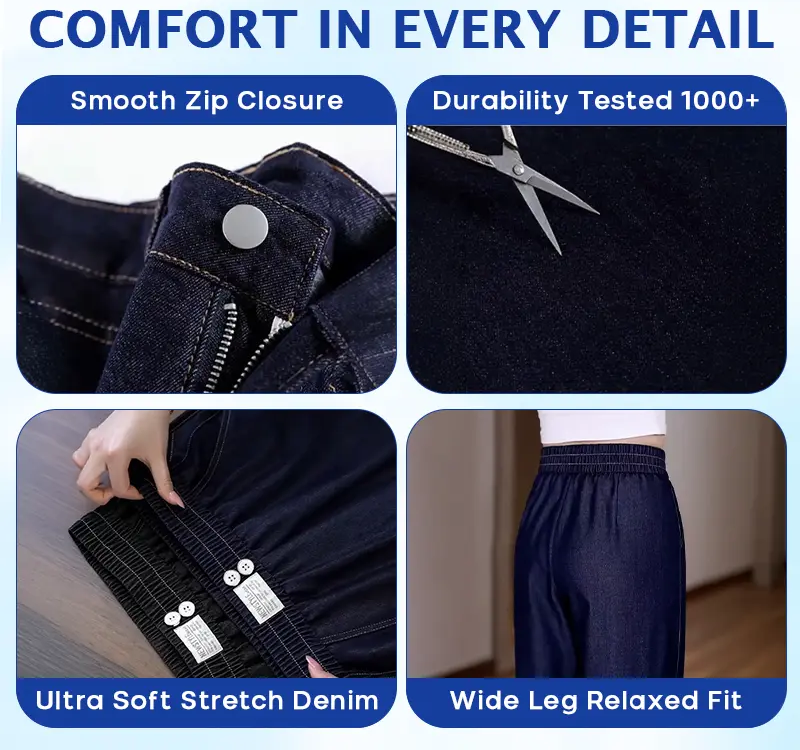 🏆Hot Sale⚡Ultra-Thin Comfortable Stretch Denim Jeans