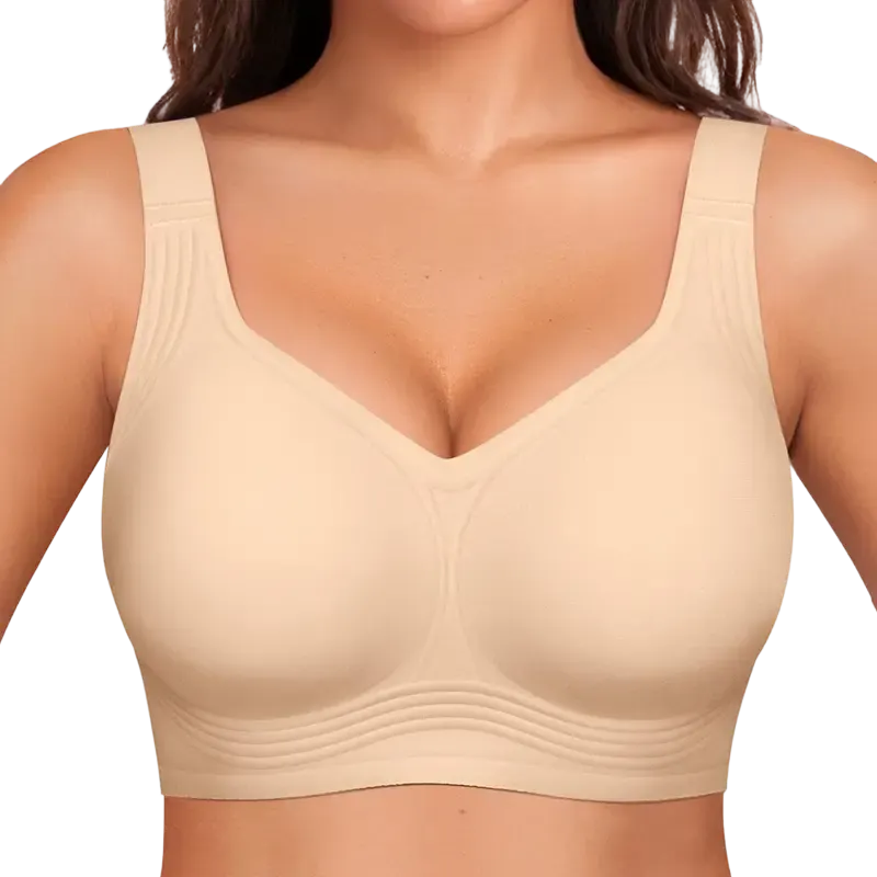 Women's Wireless Supportive Bra - Full Coverage Comfort