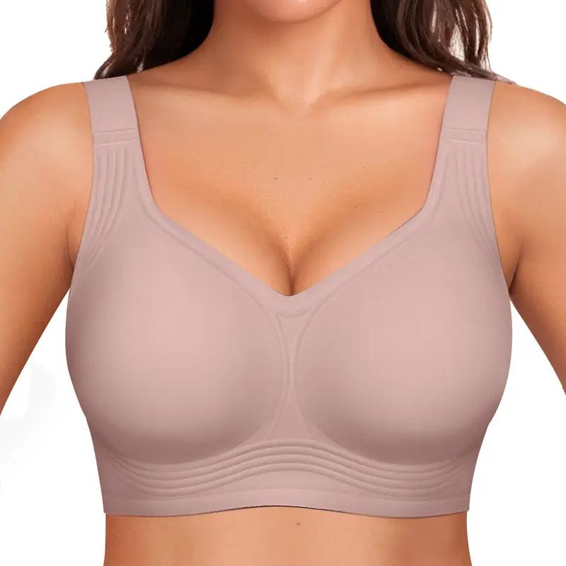 Women's Jelly Bra, Wireless Full-Coverage Everyday Bra