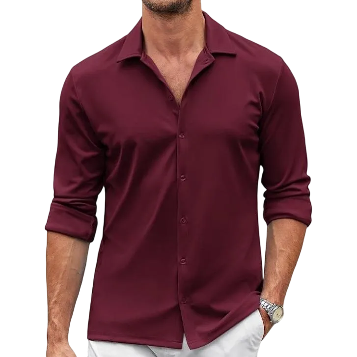 🔥Last Day 95% OFF🔥Men's Wrinkle-Free Dress Shirt