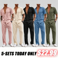 🔥5-Pack Sets $22.99 TODAY ONLY(Light Pink+Khaki+Black+Grey Blue+Army Green)