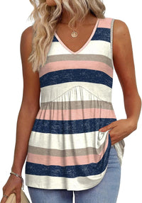Blue Pink Stripe