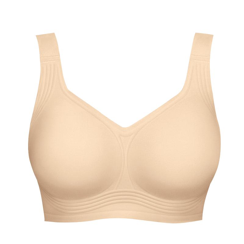 Women's Jelly Bra, Wireless Full-Coverage Everyday Bra