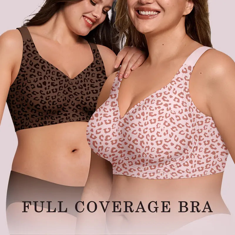 Women's Wireless Supportive Bra - Full Coverage Comfort