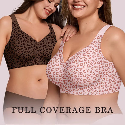 Women's Wireless Supportive Bra - Full Coverage Comfort