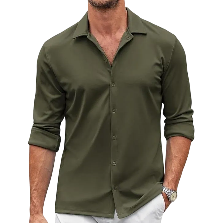🔥Last Day 95% OFF🔥Men's Wrinkle-Free Dress Shirt