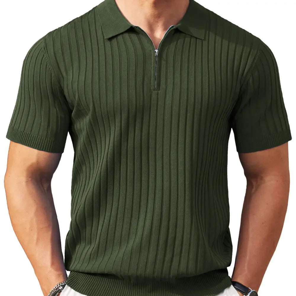 🔥2026 Flash Sale🔥Men's Zipper Polo Shirts