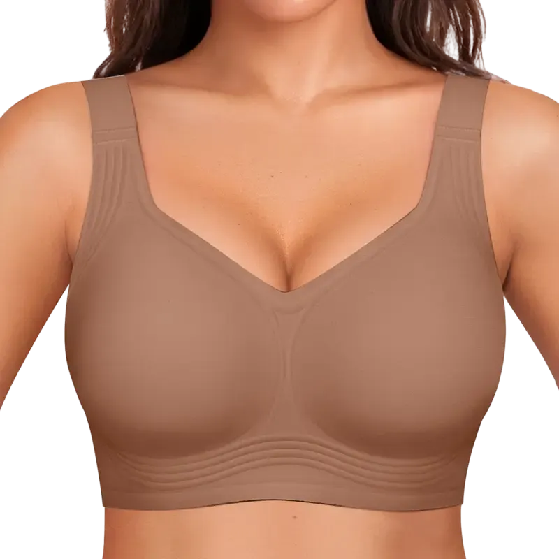 Women's Wireless Supportive Bra - Full Coverage Comfort