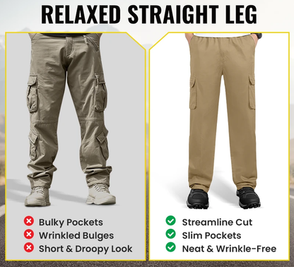 FlexRover - Ultra Comfort Flex Fit Cargo Pants