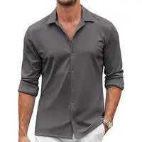 🔥Last Day 95% OFF🔥Men's Wrinkle-Free Dress Shirt