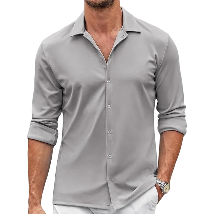 🔥Last Day 95% OFF🔥Men's Wrinkle-Free Dress Shirt