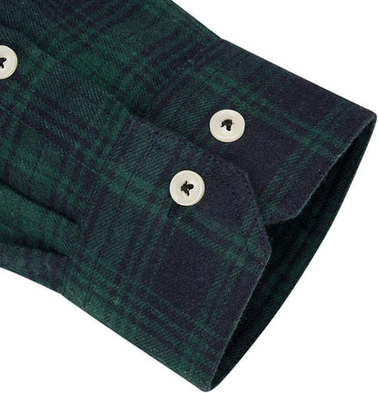 💫Clearance Sale🔥Men's Flannel Shirt Long Sleeve Button Down 100% Cotton