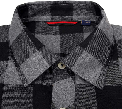 💫Clearance Sale🔥Men's Flannel Shirt Long Sleeve Button Down 100% Cotton