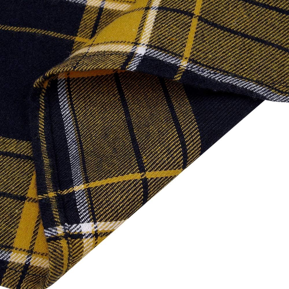 💫Clearance Sale🔥Men's Flannel Shirt Long Sleeve Button Down 100% Cotton