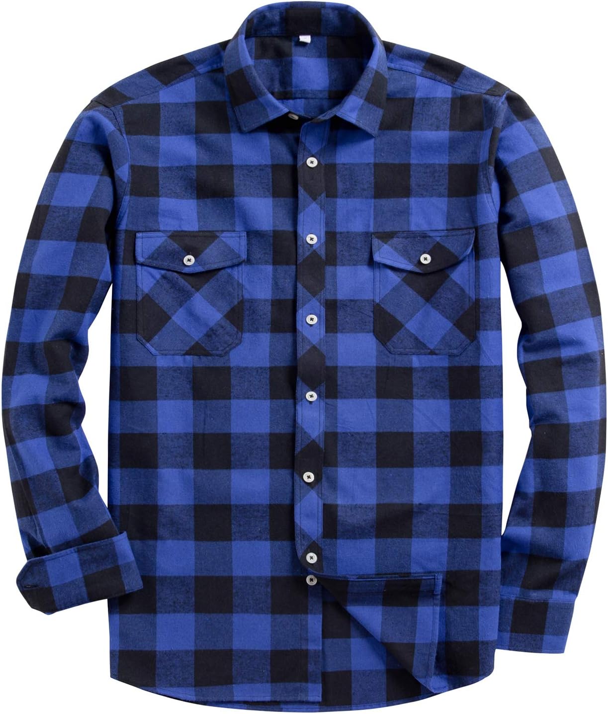 💫Clearance Sale🔥Men's Flannel Shirt Long Sleeve Button Down 100% Cotton