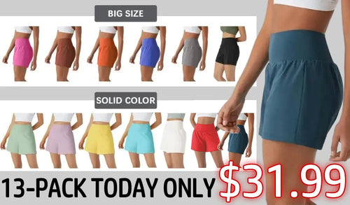 💝Last day promotion⏰Piece Softlyzero Airy Super High Waisted  Cool Touch Yoga Shorts