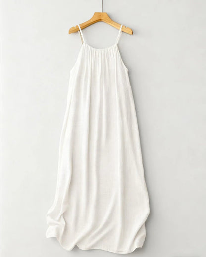 🎁LAST DAY SALE 89% OFF 🔥Women's Solid Color Backless Cami NightDress