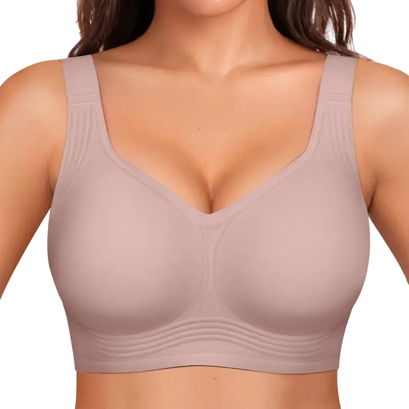 Women's Wireless Supportive Bra - Full Coverage Comfort