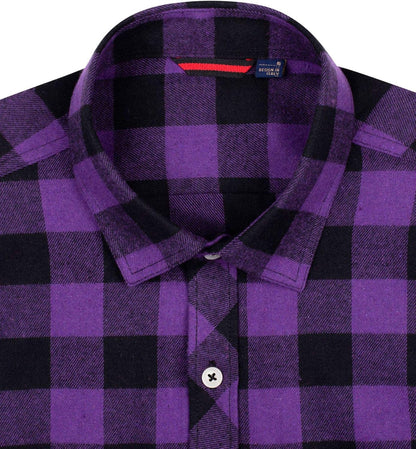 💫Clearance Sale🔥Men's Flannel Shirt Long Sleeve Button Down 100% Cotton