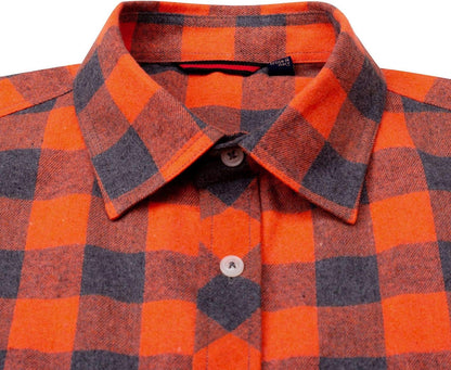 💫Clearance Sale🔥Men's Flannel Shirt Long Sleeve Button Down 100% Cotton