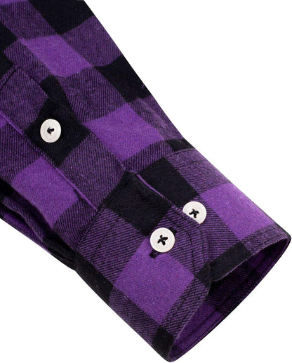 💫Clearance Sale🔥Men's Flannel Shirt Long Sleeve Button Down 100% Cotton