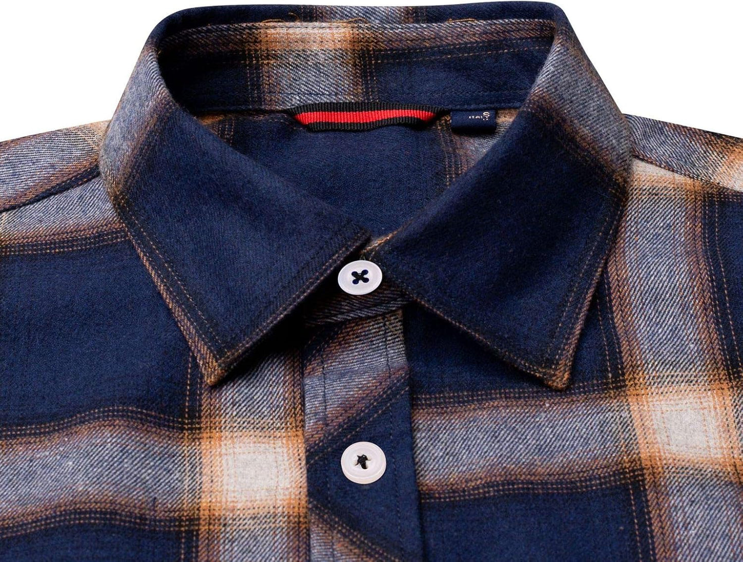 💫Clearance Sale🔥Men's Flannel Shirt Long Sleeve Button Down 100% Cotton