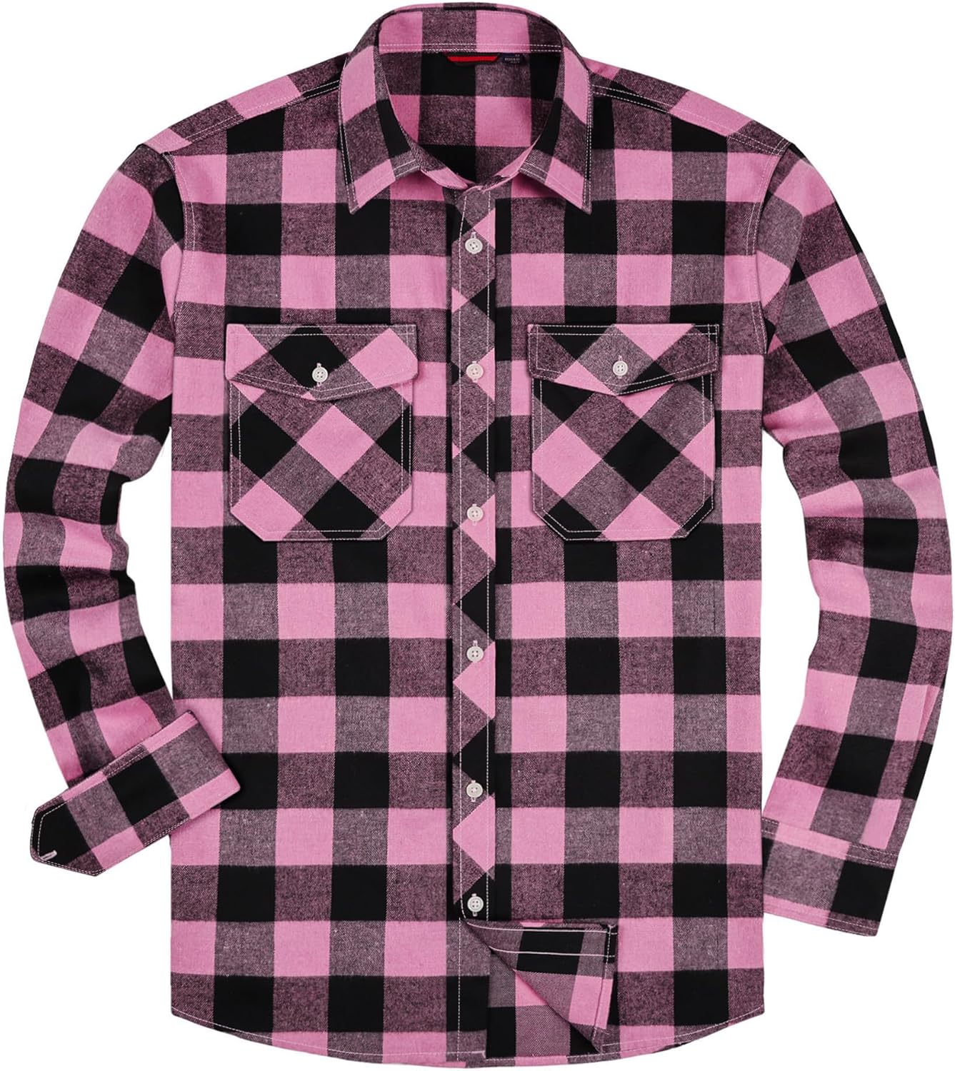 💫Clearance Sale🔥Men's Flannel Shirt Long Sleeve Button Down 100% Cotton