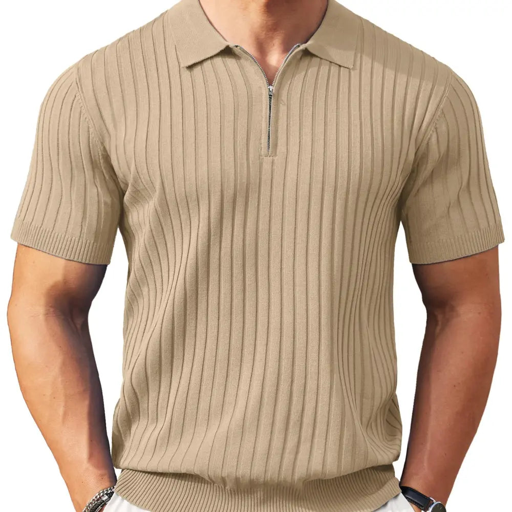 🔥2026 Flash Sale🔥Men's Zipper Polo Shirts