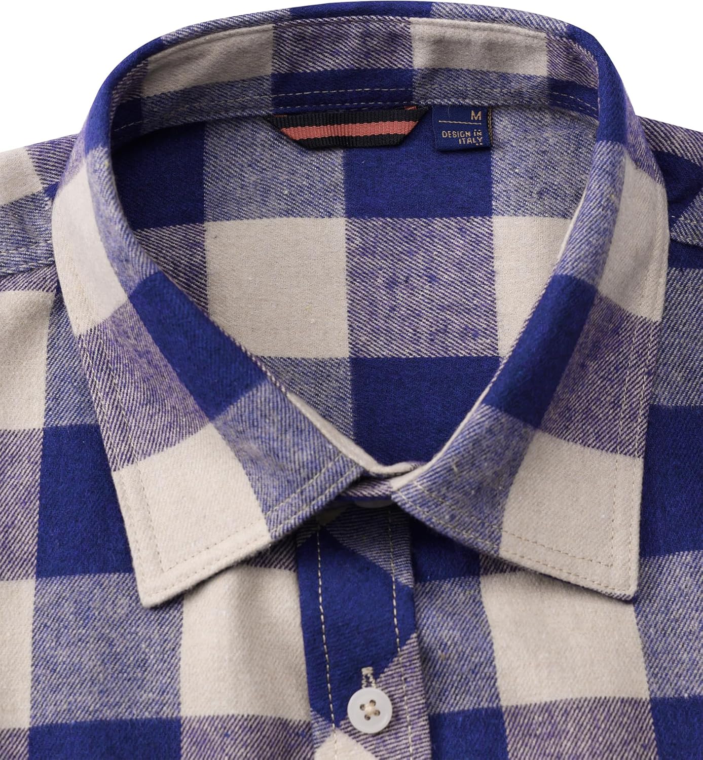 💫Clearance Sale🔥Men's Flannel Shirt Long Sleeve Button Down 100% Cotton