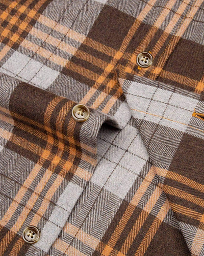 💫Clearance Sale🔥Men's Flannel Shirt Long Sleeve Button Down 100% Cotton
