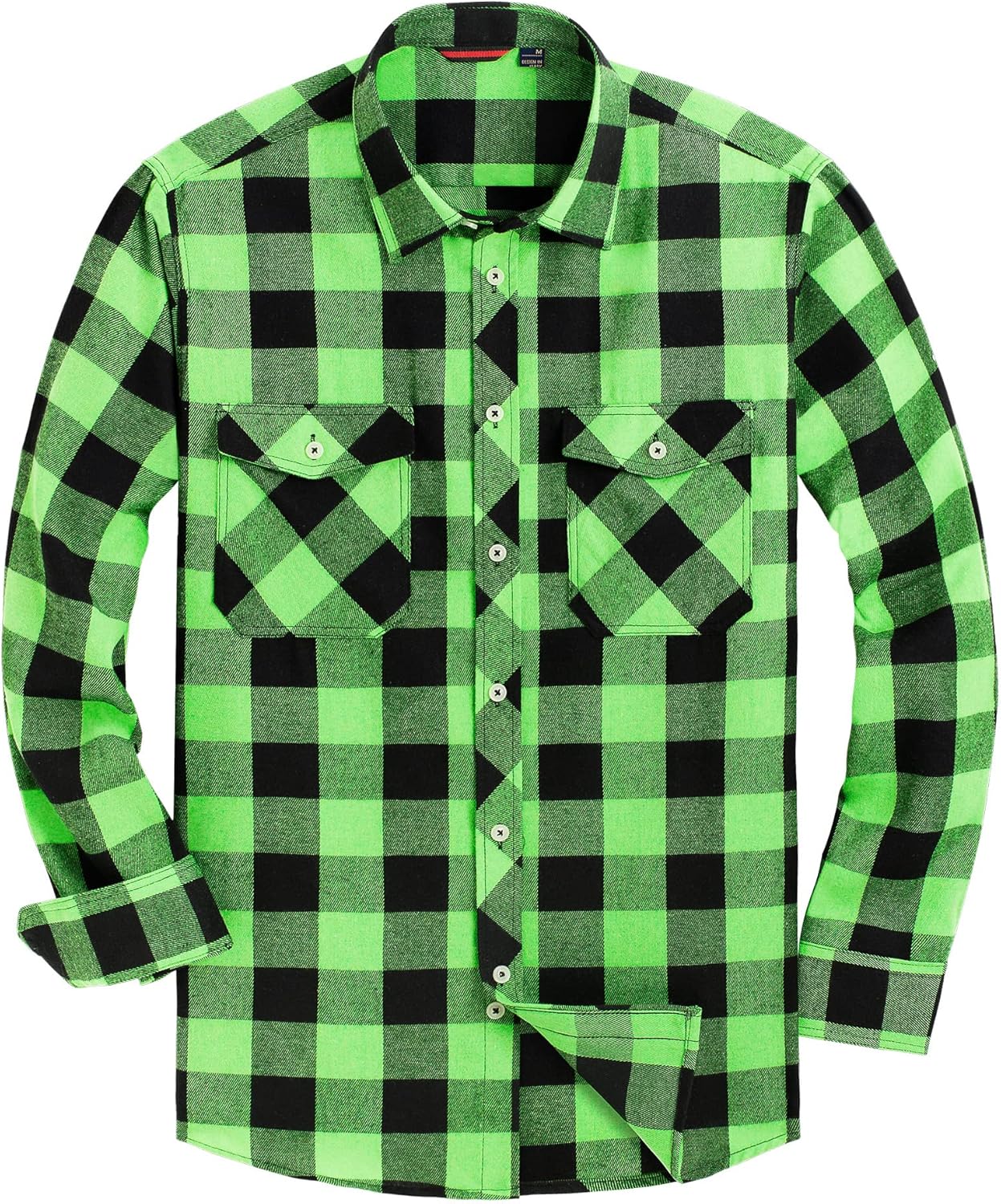 💫Clearance Sale🔥Men's Flannel Shirt Long Sleeve Button Down 100% Cotton