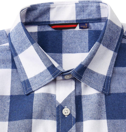 💫Clearance Sale🔥Men's Flannel Shirt Long Sleeve Button Down 100% Cotton
