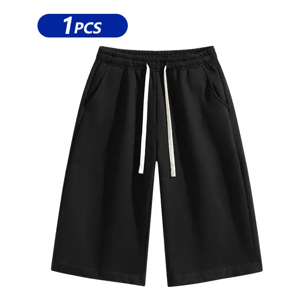 Women's Solid Color Casual Shorts with Belt, Breathable Summer Bermuda Shorts with Pockets, Relaxed Fit Everyday Shorts|Gender-Neutral Style