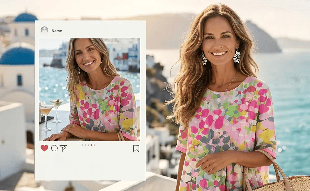 Last Day 89% OFF 🔥 🌼 COLOUR BLOOM: Bright, Soft, Effortless Watercolor Milk Silk Dress