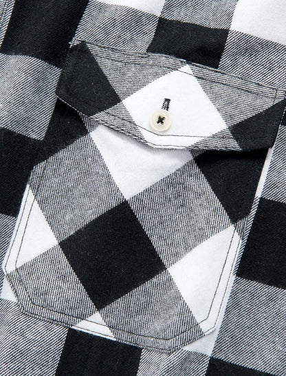 💫Clearance Sale🔥Men's Flannel Shirt Long Sleeve Button Down 100% Cotton