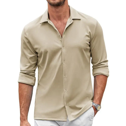 🔥Last Day 95% OFF🔥Men's Wrinkle-Free Dress Shirt