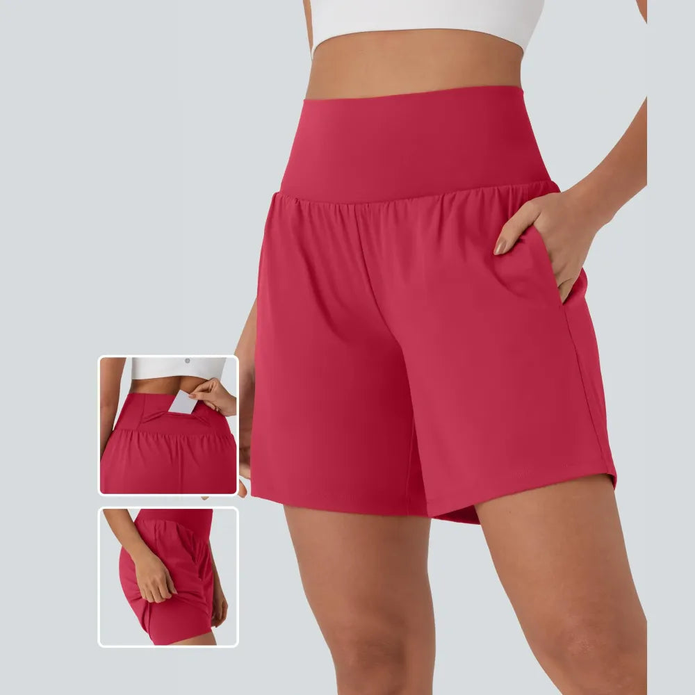 💝Last day promotion⏰Piece Softlyzero Airy Super High Waisted  Cool Touch Yoga Shorts