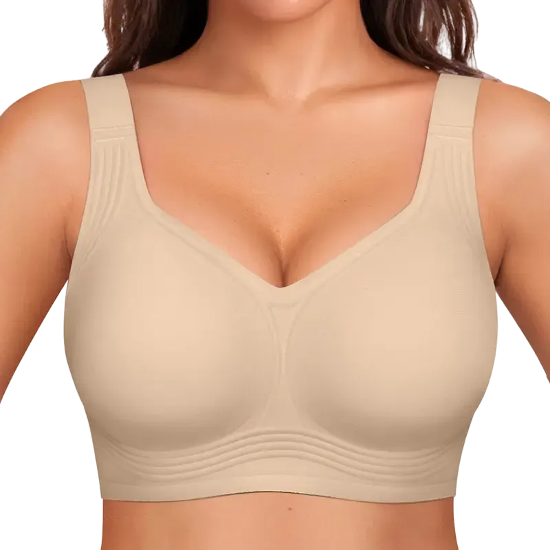 Women's Wireless Supportive Bra - Full Coverage Comfort