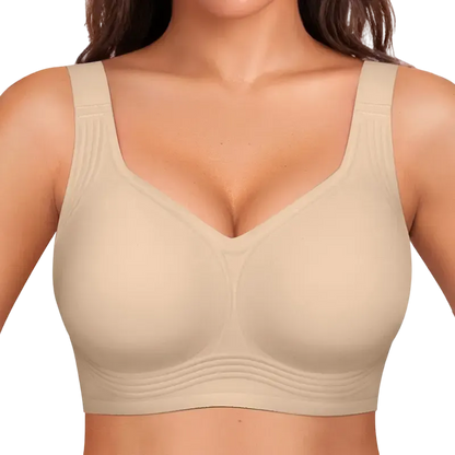 Women's Wireless Supportive Bra - Full Coverage Comfort