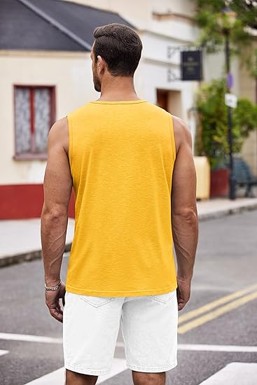 🔥8 Gym Muscle Shirts for Only $23.99🔥Men's Workout Tank Top Casual Soft Sleeveless Gym Muscle Shirts Bodybuilding Tee