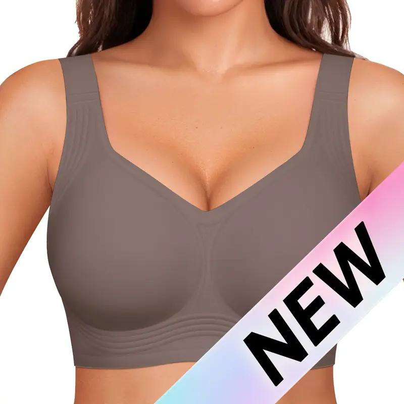 Women's Jelly Bra, Wireless Full-Coverage Everyday Bra