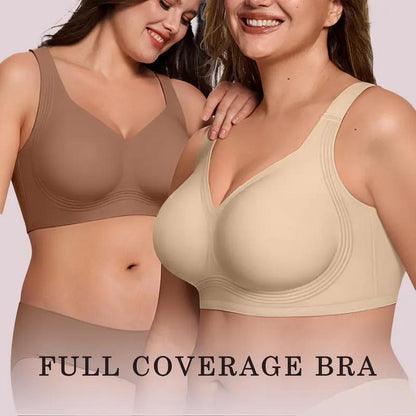 Women's Jelly Bra, Wireless Full-Coverage Everyday Bra