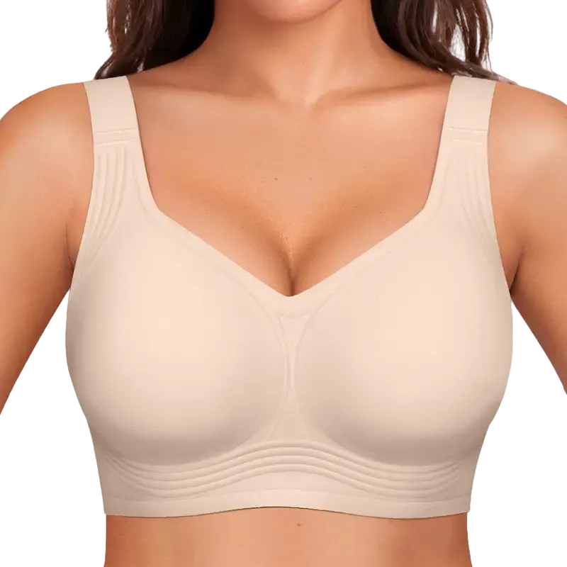 Women's Wireless Supportive Bra - Full Coverage Comfort
