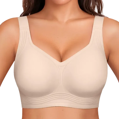 Women's Wireless Supportive Bra - Full Coverage Comfort