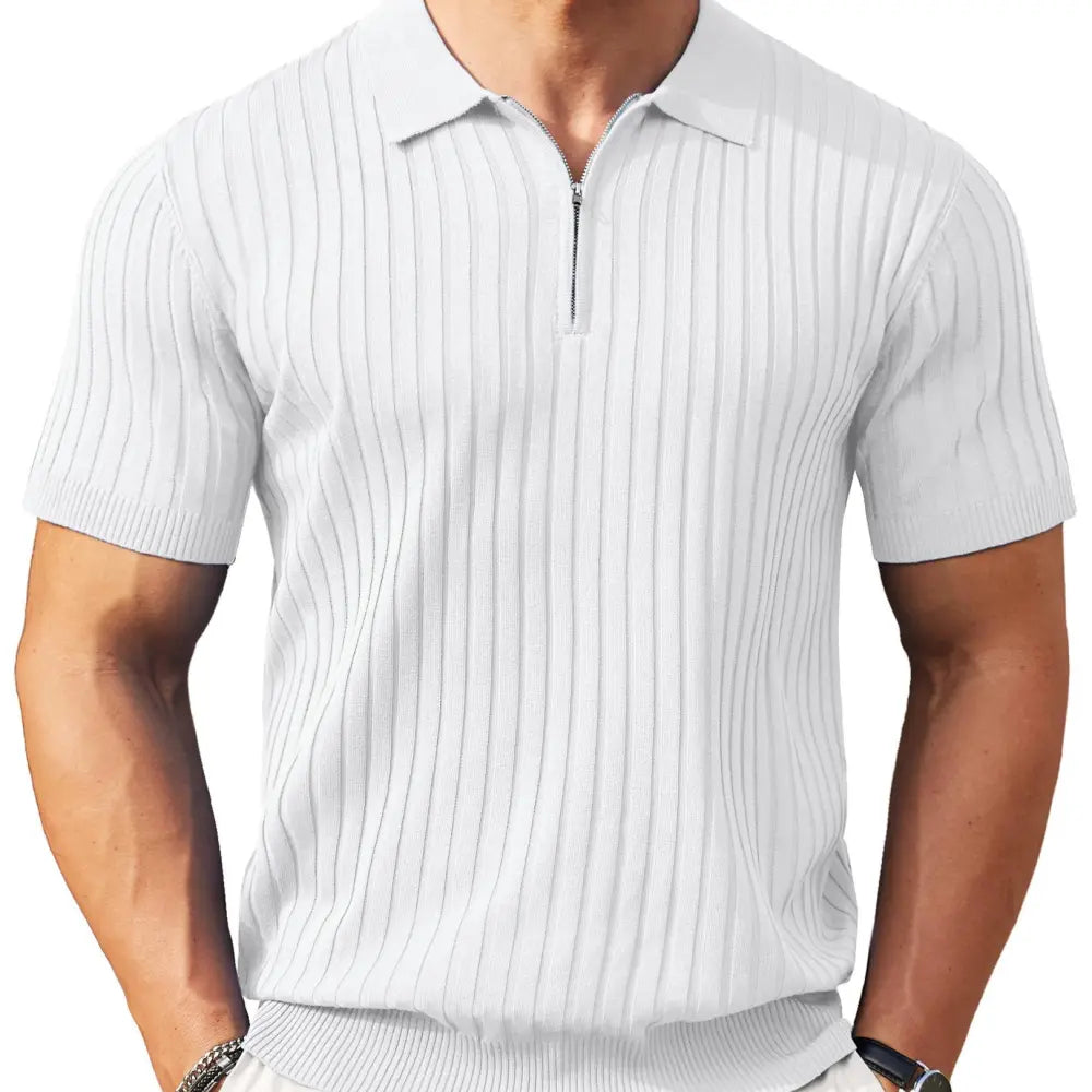 🔥2026 Flash Sale🔥Men's Zipper Polo Shirts
