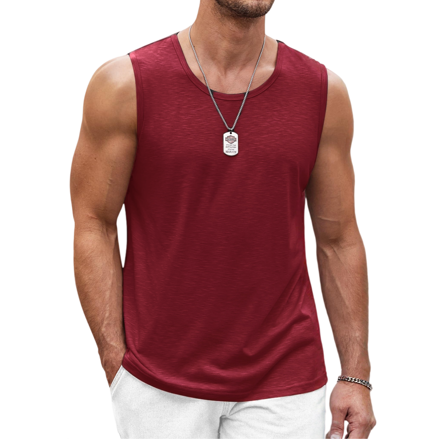 🔥8 Gym Muscle Shirts for Only $23.99🔥Men's Workout Tank Top Casual Soft Sleeveless Gym Muscle Shirts Bodybuilding Tee