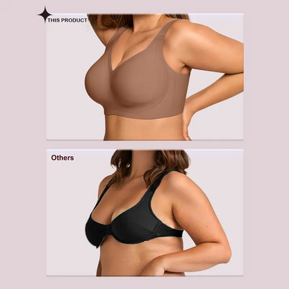 Women's Jelly Bra, Wireless Full-Coverage Everyday Bra