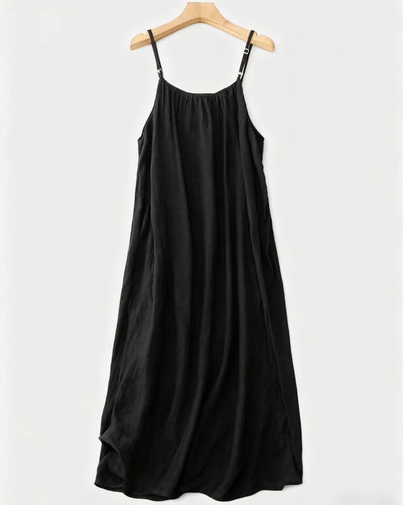 🎁LAST DAY SALE 89% OFF 🔥Women's Solid Color Backless Cami NightDress